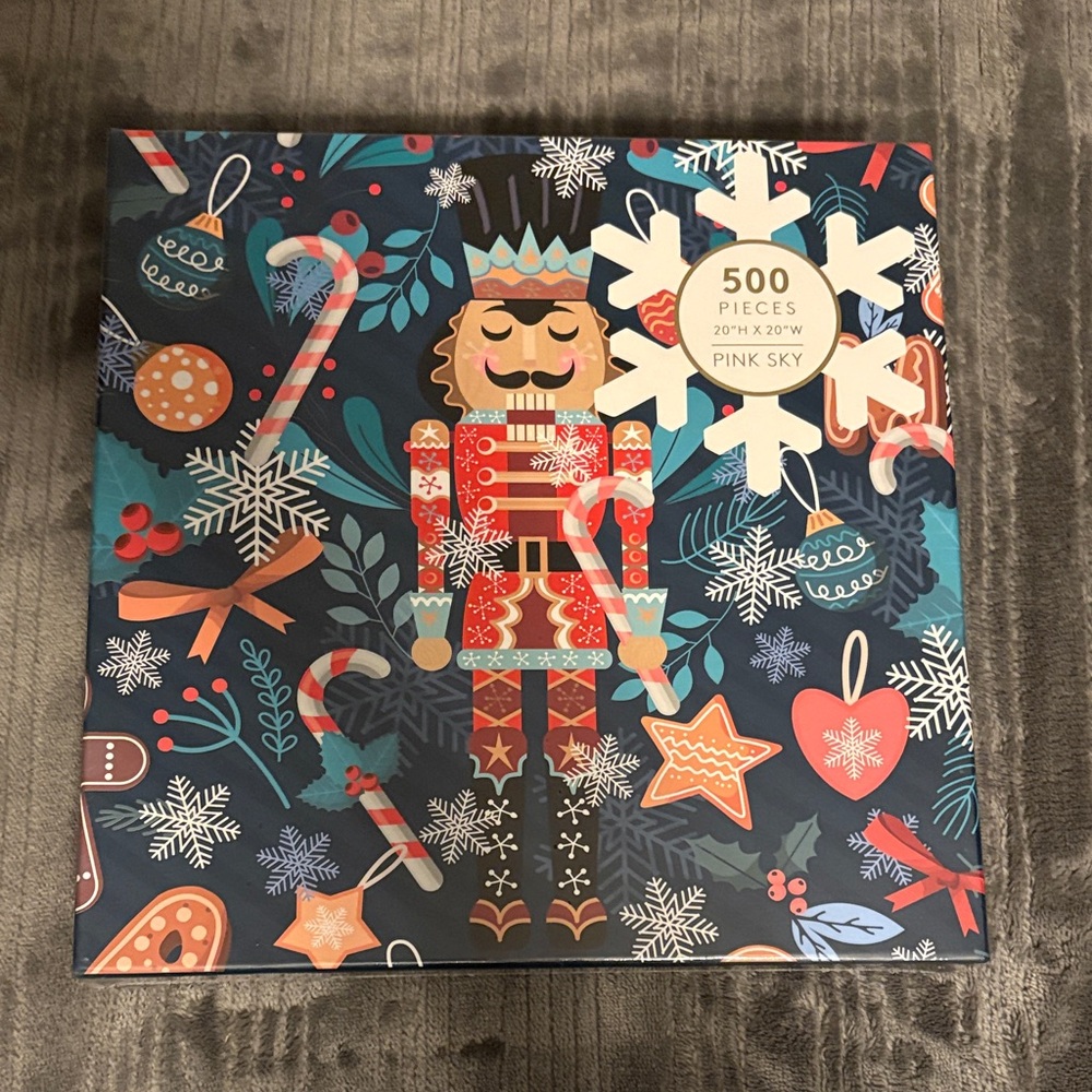 Pink Sky Nutcracker Puzzle 500 Pieces